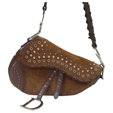 dior satteltasche braun